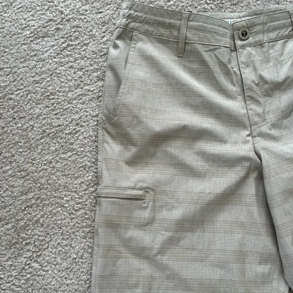 NWT O’Neill Crossover Hybrid Shorts Tan Size 34 - Picture 2 of 8